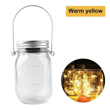 将图片加载到图库查看器,Mason Jar LED Solar Waterproof Decorative Light - 1203