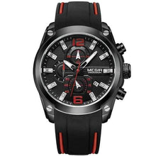 将图片加载到图库查看器,Men's Analogue Army Military Chronograph Luminous Quartz Watch for Sport & Business Work - 1203