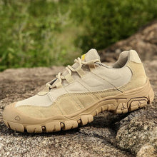 将图片加载到图库查看器,Outdoor Men Hiking Shoes Waterproof Breathable Tactical Combat Army Boots Desert Training Sneakers Anti-Slip Trekking Shoes - 1203