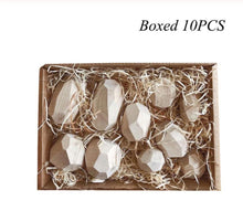 将图片加载到图库查看器,WOOD ROCK SET BALANCING BLOCKS NATURAL WOOD TOY