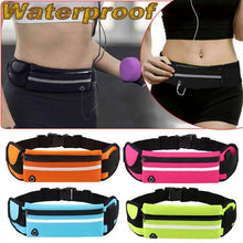 将图片加载到图库查看器,Waterproof Running Waist Belt Bag With Pouch For Phone - 1203
