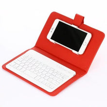 将图片加载到图库查看器,Wireless Bluetooth keyboard case for mobile phone - 1203