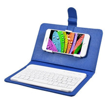 将图片加载到图库查看器,Wireless Bluetooth keyboard case for mobile phone - 1203