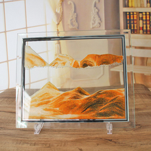 将图片加载到图库查看器,Glass dynamic quicksand frame hourglass - 1203