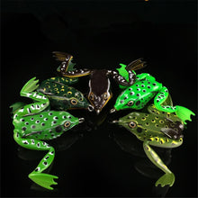 将图片加载到图库查看器,Rubber Frog Fishing Bait-Realistic Frog Bait