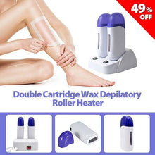 将图片加载到图库查看器,Double Cartridge Wax Depilatory Roller Heater