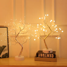 将图片加载到图库查看器,Night Light Home Decoration Bonsai Style Party Cherry Tree Shape LED Light DIY Firework Christmas Gift Plants Switch Copper