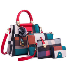 将图片加载到图库查看器,Ceossman 4pcs/Set Women Bag Ladies Hand Bags Luxury Handbags Women Bags Designer Bags For Women 2020 Handbag PU Composite Bag