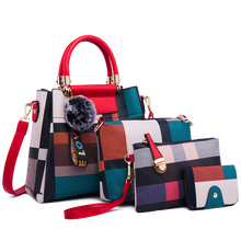 将图片加载到图库查看器,Ceossman 4pcs/Set Women Bag Ladies Hand Bags Luxury Handbags Women Bags Designer Bags For Women 2020 Handbag PU Composite Bag