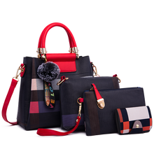 将图片加载到图库查看器,Ceossman 4pcs/Set Women Bag Ladies Hand Bags Luxury Handbags Women Bags Designer Bags For Women 2020 Handbag PU Composite Bag