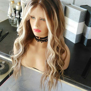 Blonde fashion wig