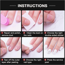 将图片加载到图库查看器，1min Style Change Reusable Matte Wearing Manicure Fake Nails(24PCS) - 1203
