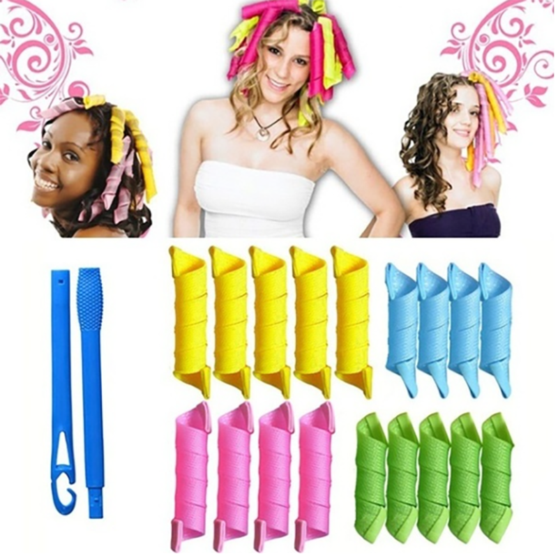 Magic Long Hair Curlers Spiral Ringlets - 1203