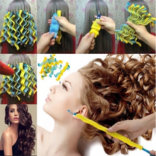 将图片加载到图库查看器，Magic Long Hair Curlers Spiral Ringlets - 1203
