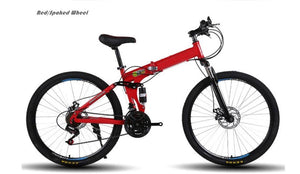 24/26In Folding Mountain Bike