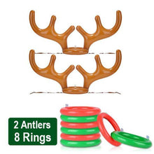 将图片加载到图库查看器，Christmas Reindeer Antler Ring Toss Game
