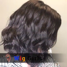 将图片加载到图库查看器，Romantic natural black shoulder roll wig
