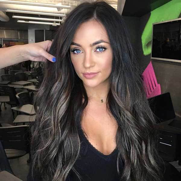 Sexy | Black to Brown Long Wig