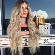 将图片加载到图库查看器，Platinum gradient wig
