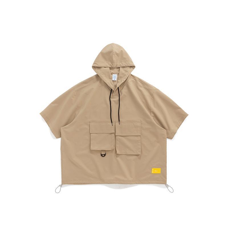 Three-dimensional pocket tooling T-shirt shorts suit