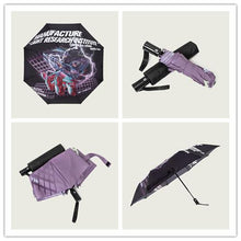 将图片加载到图库查看器，Technology magic sunscreen rain and rain dual-use automatic folding umbrella
