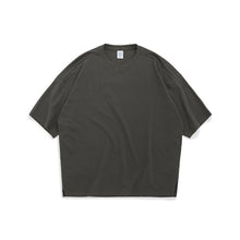 将图片加载到图库查看器，Loose solid color T-shirt five points T-shirt
