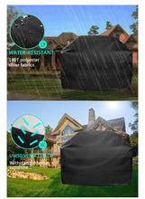 将图片加载到图库查看器，BBQ Grill Cover--UV &amp; Dust &amp; Water Resistant, Weather Resistant, Rip Resistant
