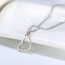 将图片加载到图库查看器，BETTER HALF HEART PENDANT NECKLACE
