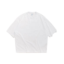 将图片加载到图库查看器，Loose solid color T-shirt five points T-shirt
