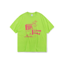 将图片加载到图库查看器，Twisted smiley loose short sleeve T-shirt
