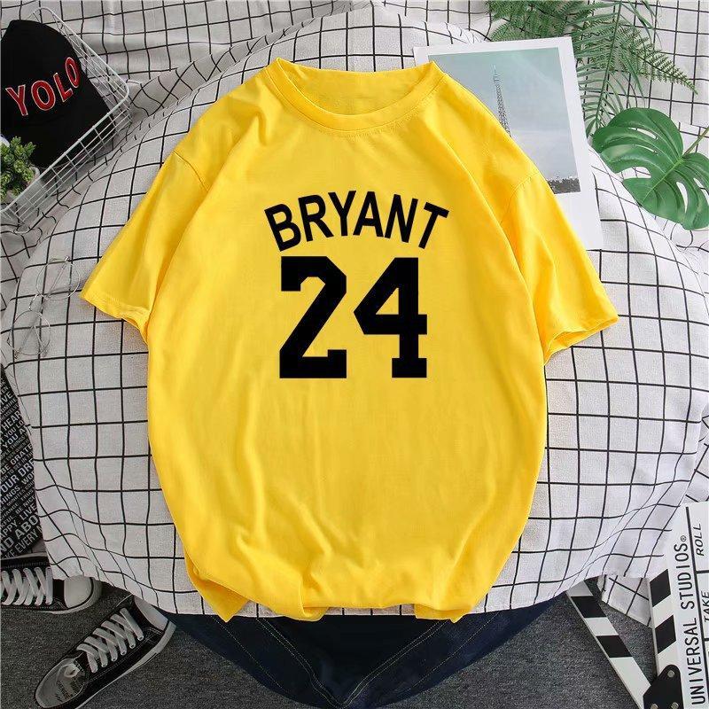 Commemorative No. 24 kobe basketball shirt T-shirt