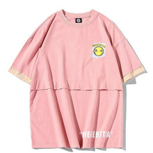 将图片加载到图库查看器，Casual half-sleeved T-shirt
