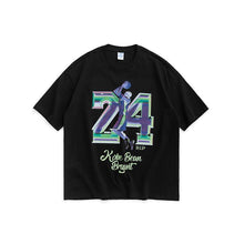 将图片加载到图库查看器，Kobe No. 24 jersey loose short-sleeved T-shirt
