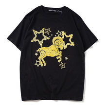 将图片加载到图库查看器，Classic 12 horoscopes good luck T-shirt
