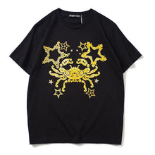 将图片加载到图库查看器，Classic 12 horoscopes good luck T-shirt
