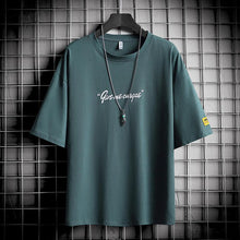 将图片加载到图库查看器，Men&#39;s T-shirt with ice silk bottoming shirt
