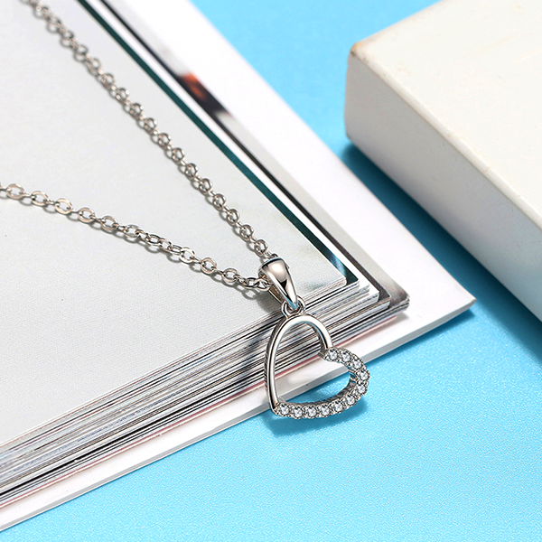 BETTER HALF HEART PENDANT NECKLACE