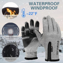 将图片加载到图库查看器，【🔥ON SALE AT 50%OFF】Unisex Winter Warm Waterproof Touch Screen Gloves
