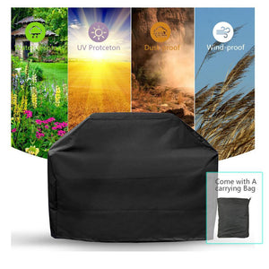 BBQ Grill Cover--UV & Dust & Water Resistant, Weather Resistant, Rip Resistant