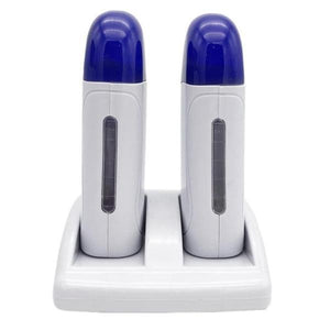 Double Cartridge Wax Depilatory Roller Heater