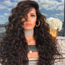 将图片加载到图库查看器，Black long curly wig
