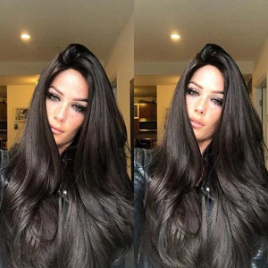 Kyller Long black wave wig