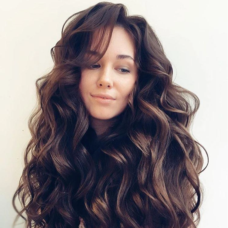 Big brown wave wig