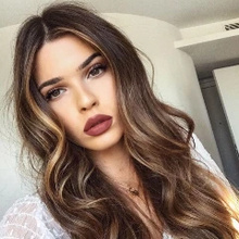 将图片加载到图库查看器，NEW Blond straight long wig
