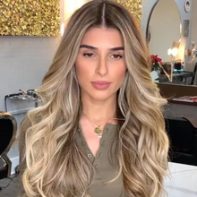 将图片加载到图库查看器，2019 New Fashion Brown Wave Wig
