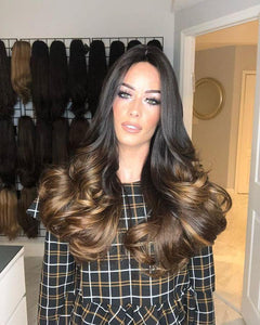 2019 Peruca Preta Marrom