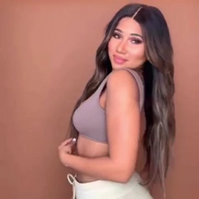 将图片加载到图库查看器，Original wavy brown
