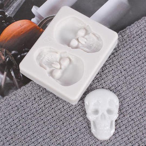 3D Skull Cake Mold - 1203