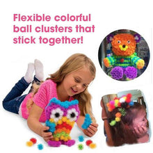 将图片加载到图库查看器，Creative Colorful Ball Clusters
