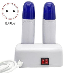 Double Cartridge Wax Depilatory Roller Heater